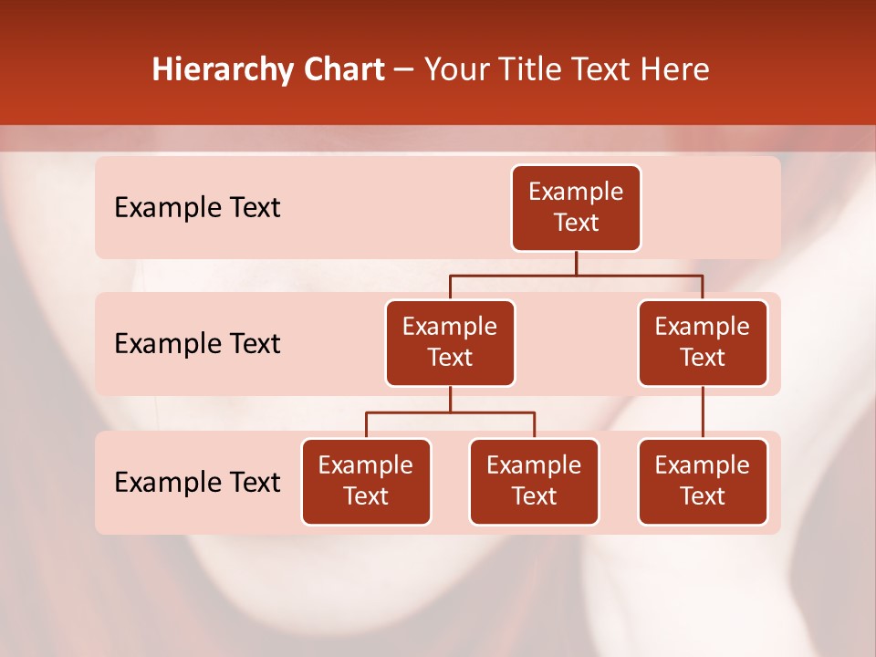 Head Portrait Fashion PowerPoint Template