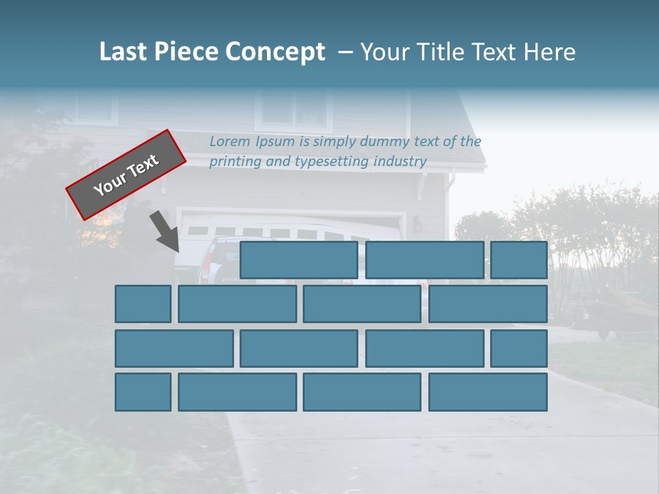 Structure North Property PowerPoint Template