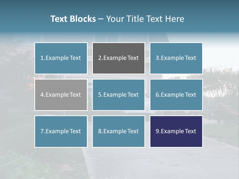 Structure North Property PowerPoint Template