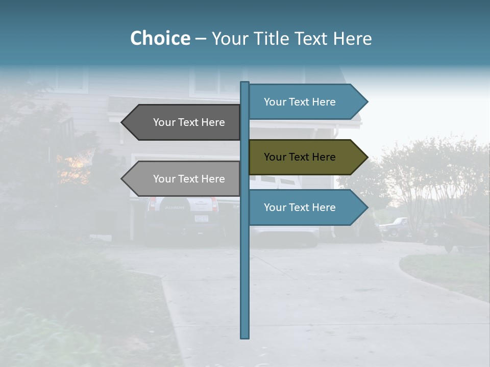 Structure North Property PowerPoint Template