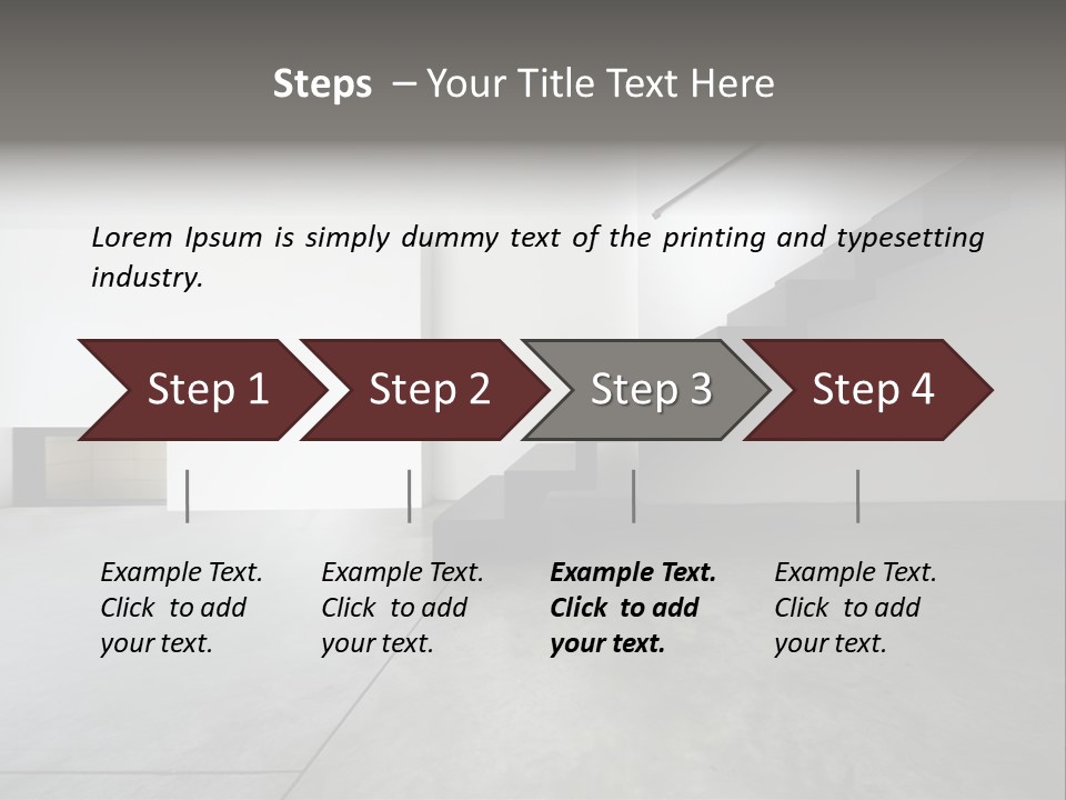 Floor View Design PowerPoint Template