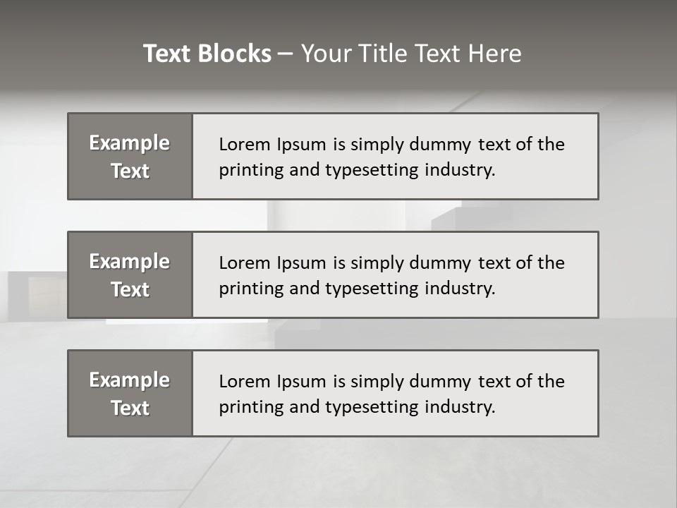 Floor View Design PowerPoint Template