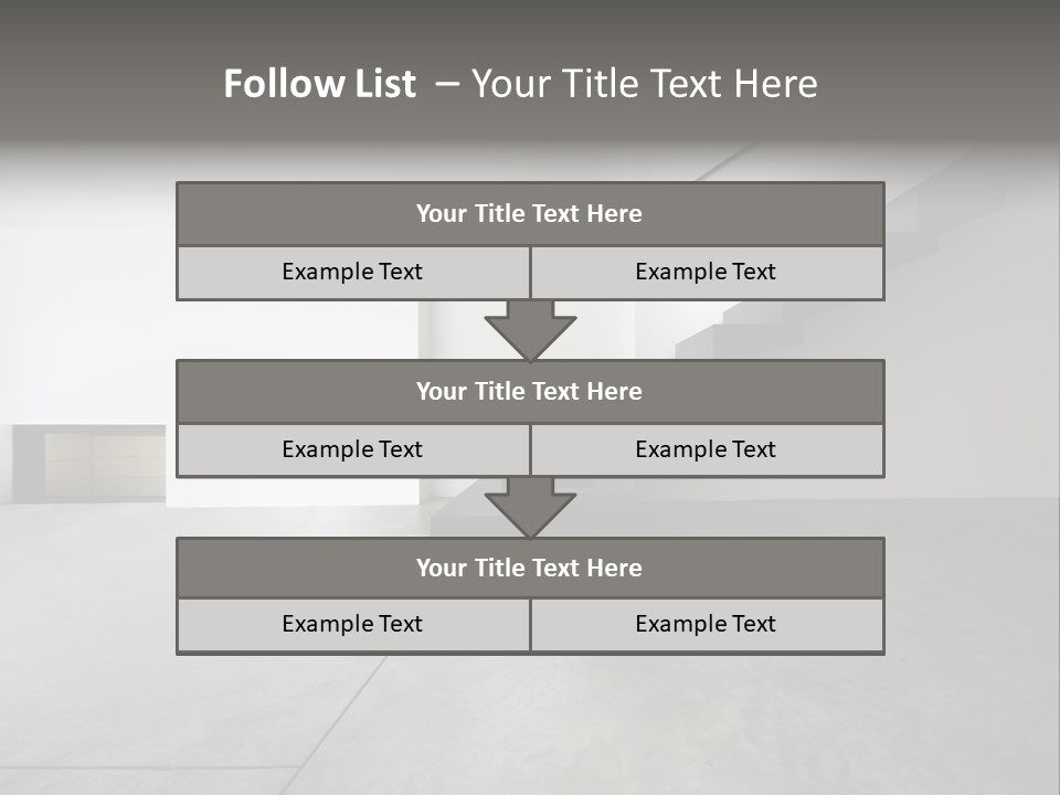 Floor View Design PowerPoint Template