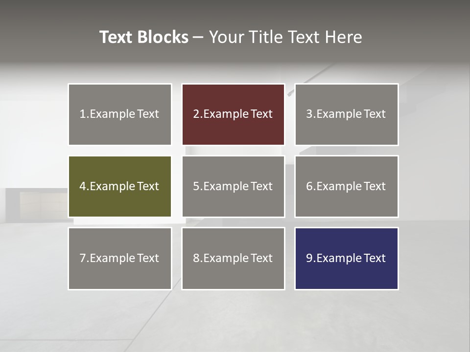 Floor View Design PowerPoint Template