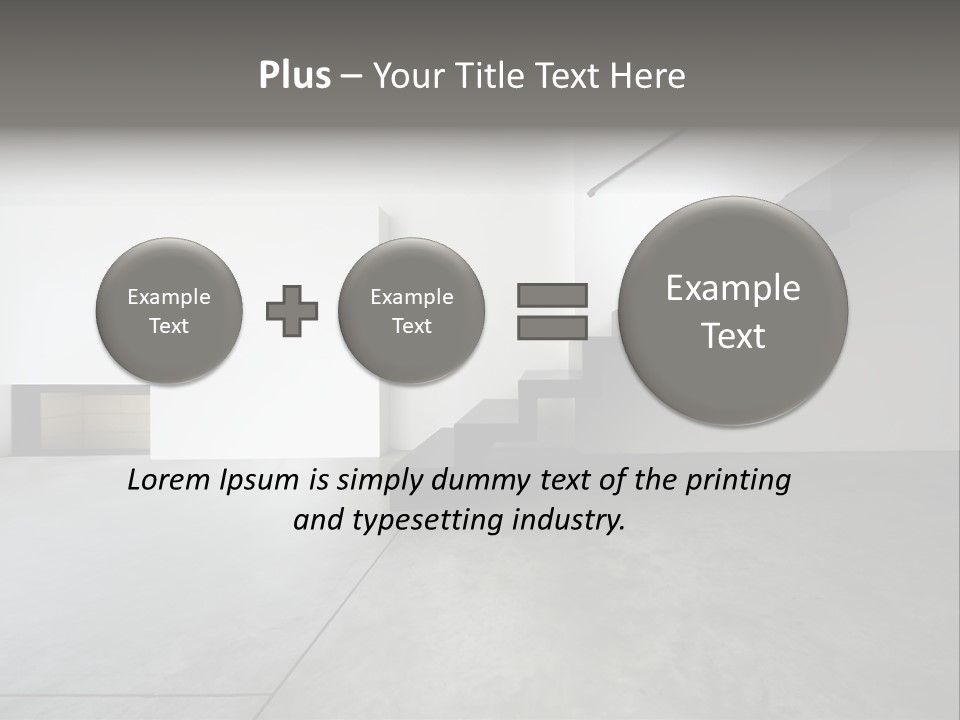 Floor View Design PowerPoint Template