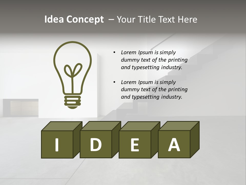 Floor View Design PowerPoint Template