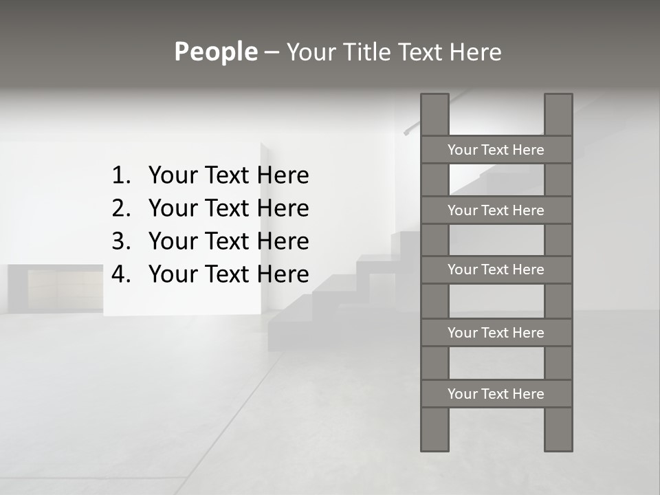 Floor View Design PowerPoint Template