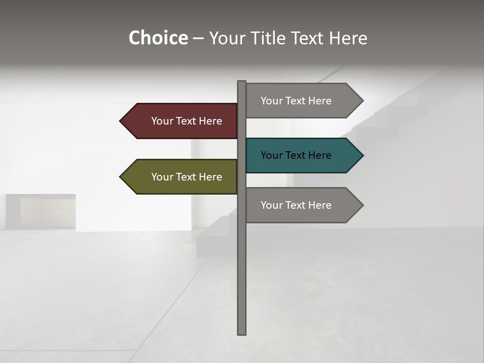 Floor View Design PowerPoint Template