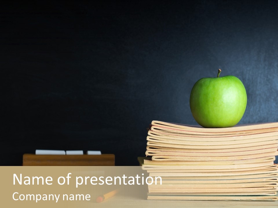 Copyspace Education Teacher PowerPoint Template
