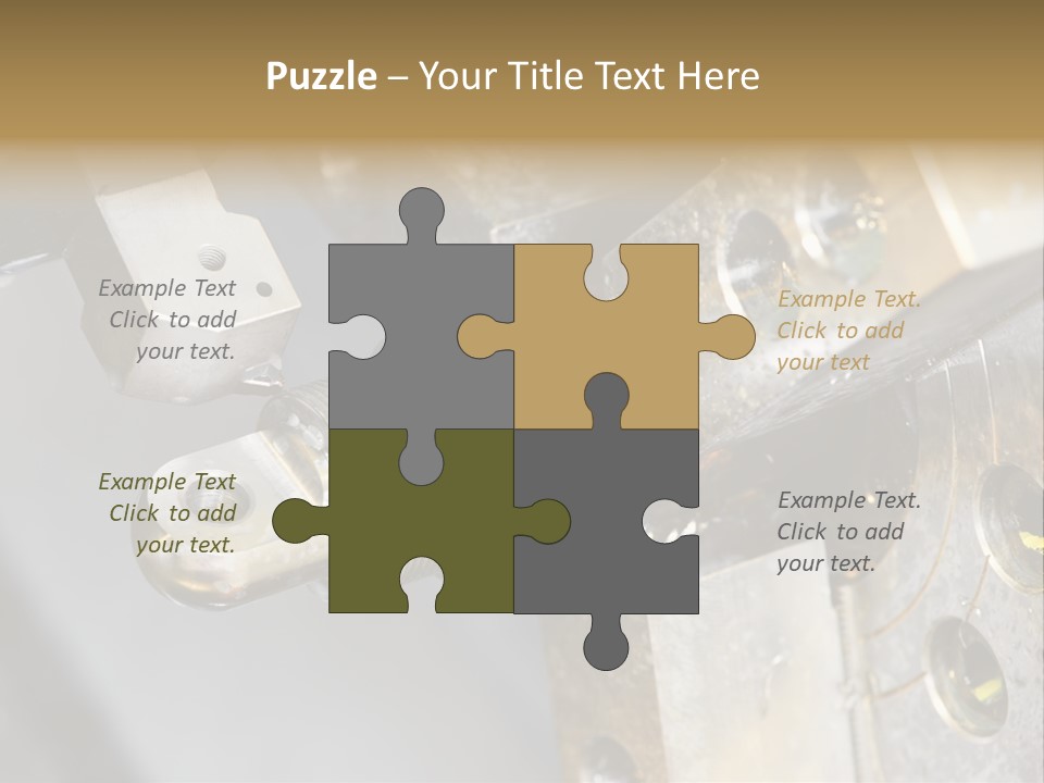 Thread Factory Workshop PowerPoint Template