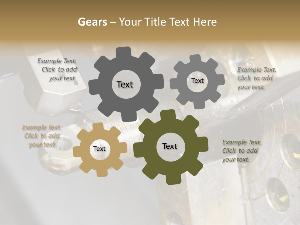 Thread Factory Workshop PowerPoint Template