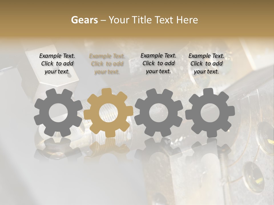 Thread Factory Workshop PowerPoint Template