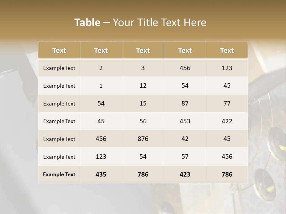 Thread Factory Workshop PowerPoint Template