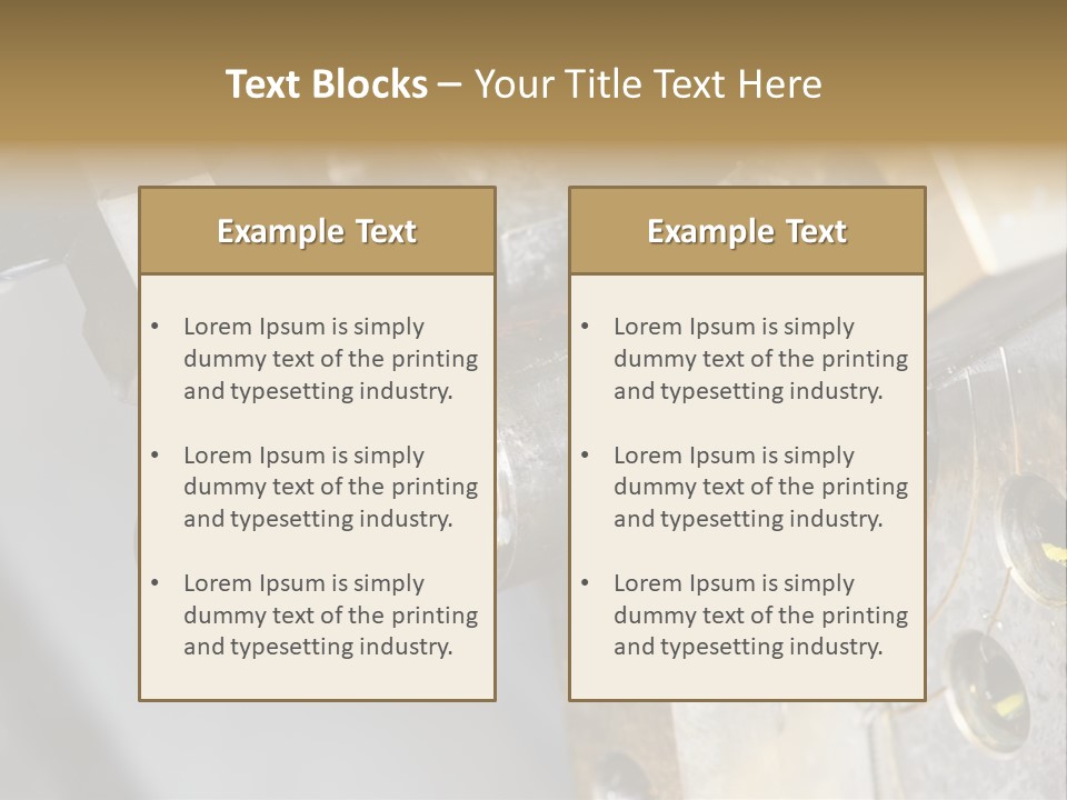 Thread Factory Workshop PowerPoint Template