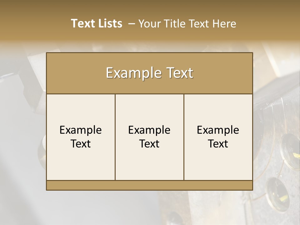 Thread Factory Workshop PowerPoint Template