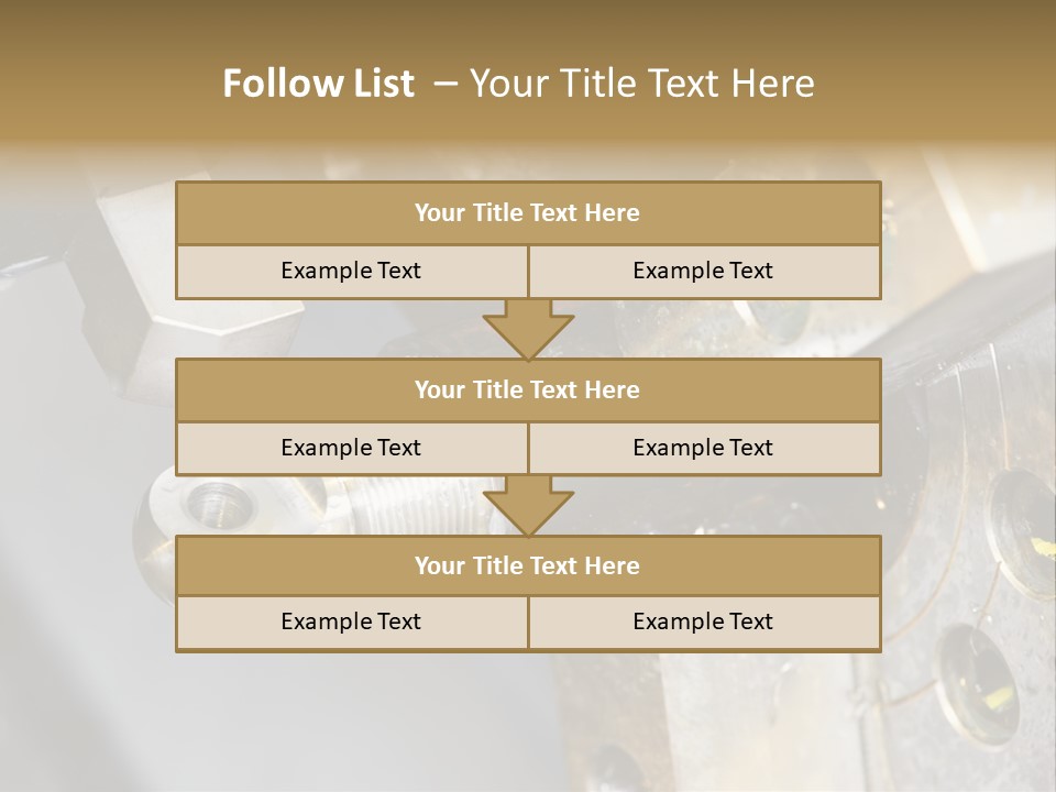 Thread Factory Workshop PowerPoint Template