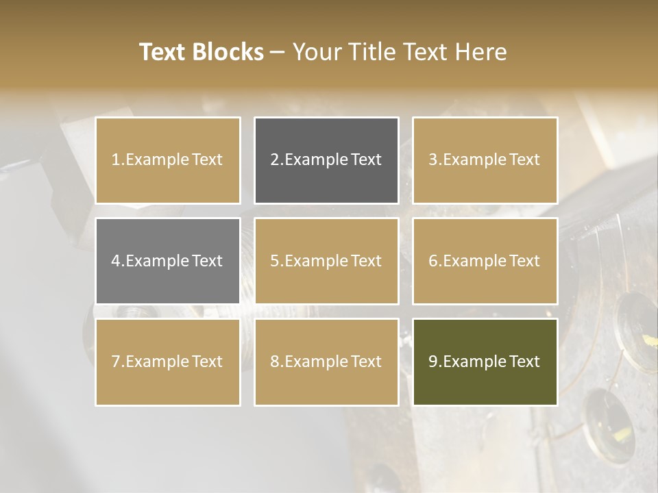 Thread Factory Workshop PowerPoint Template
