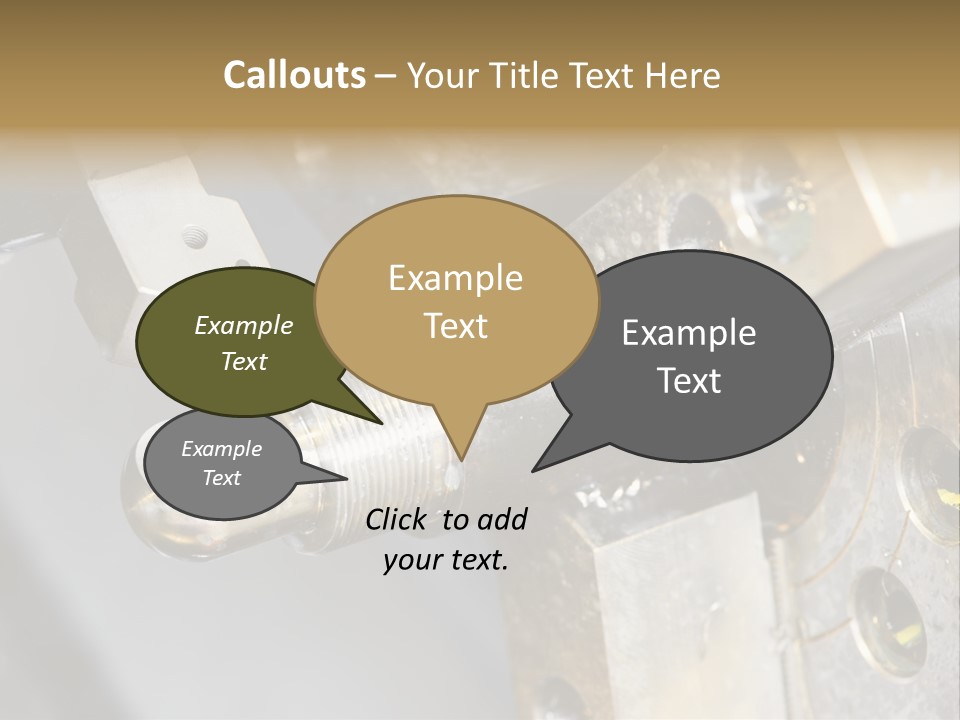 Thread Factory Workshop PowerPoint Template