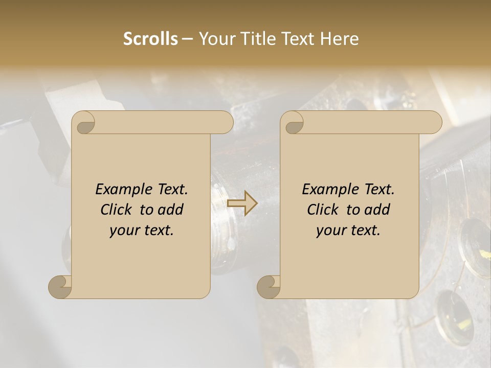 Thread Factory Workshop PowerPoint Template