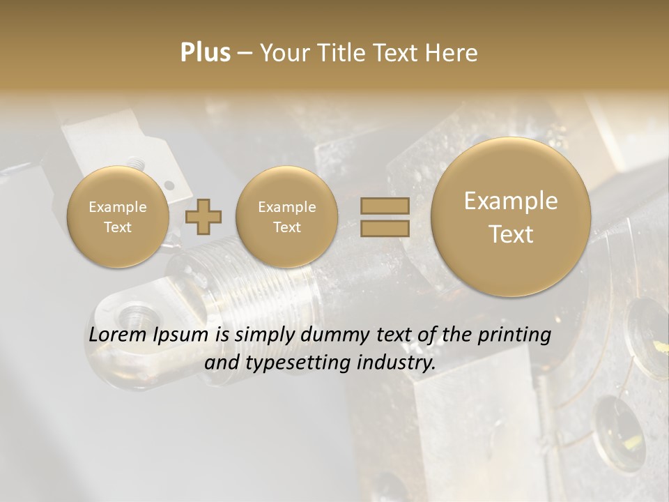 Thread Factory Workshop PowerPoint Template