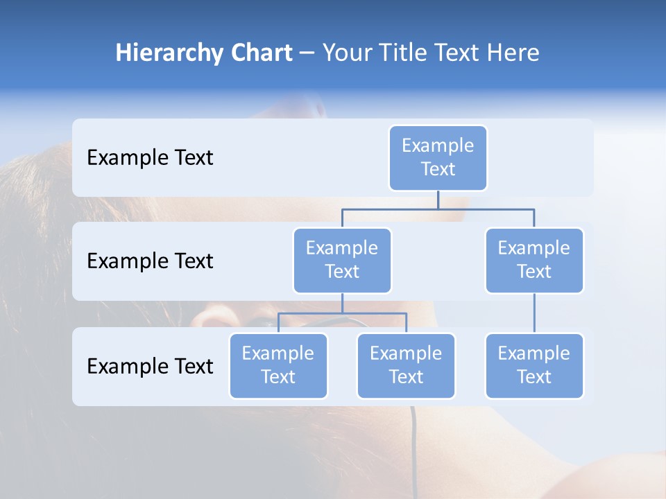 Alone Sunbathe Pleasure PowerPoint Template