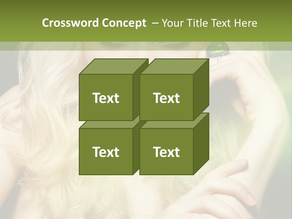 Femininity Dark Shadows PowerPoint Template