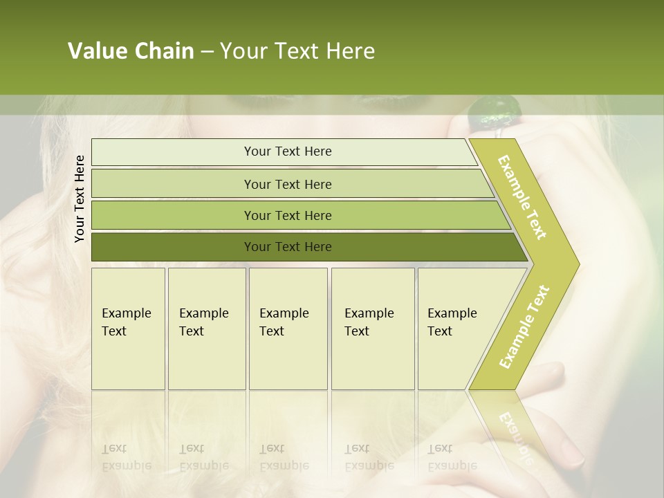 Femininity Dark Shadows PowerPoint Template