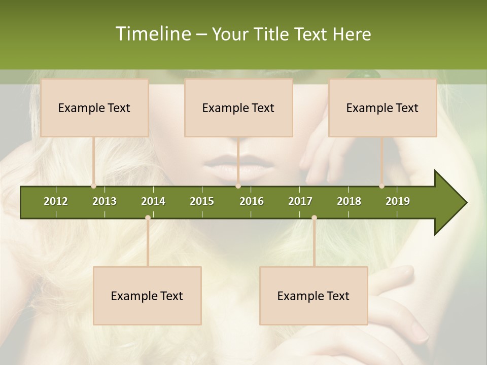 Femininity Dark Shadows PowerPoint Template