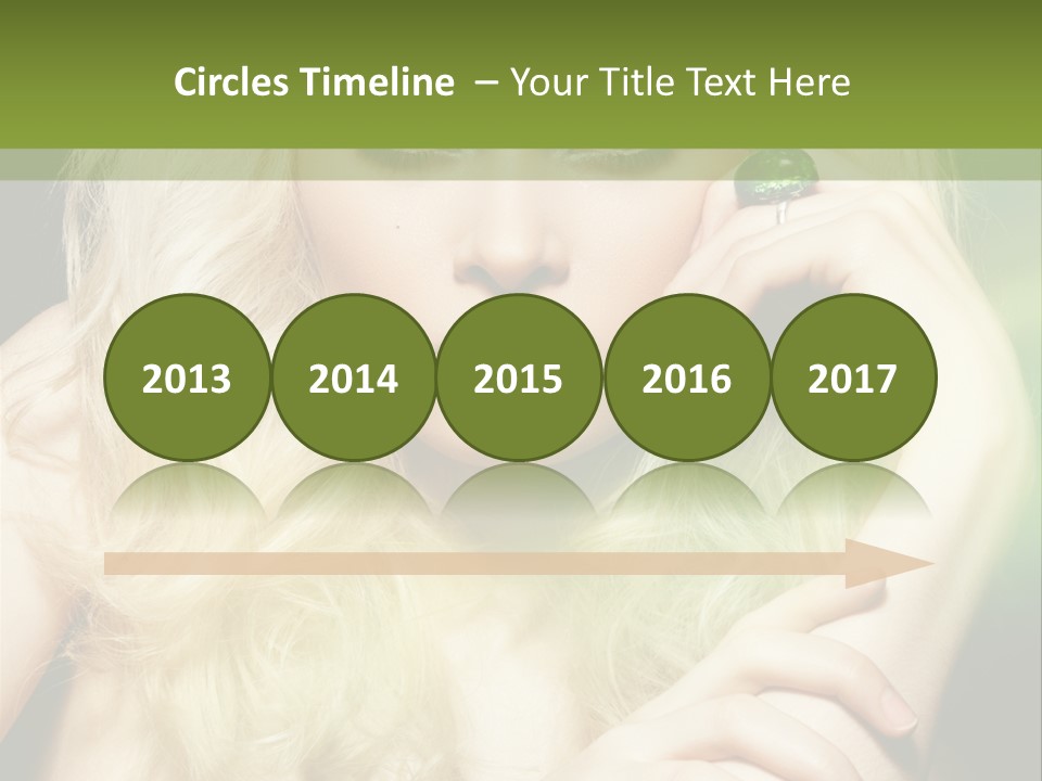 Femininity Dark Shadows PowerPoint Template