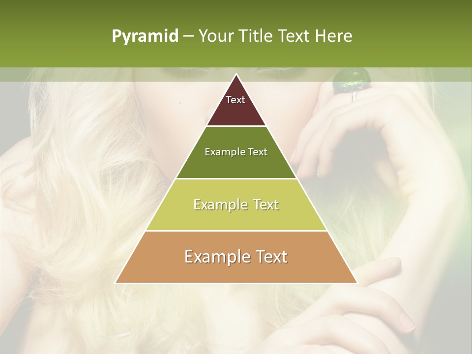 Femininity Dark Shadows PowerPoint Template