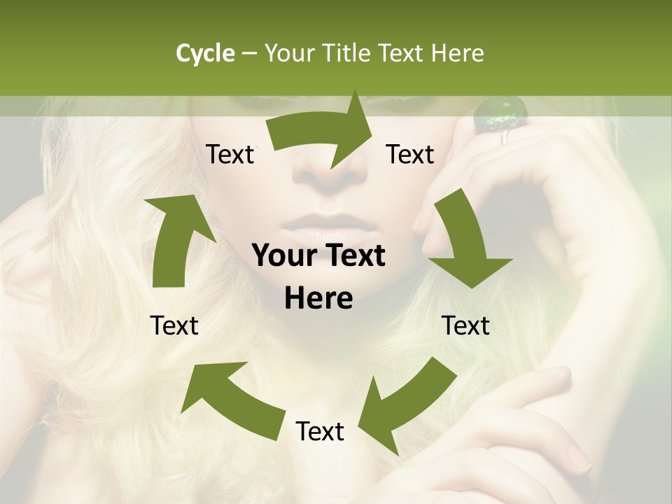 Femininity Dark Shadows PowerPoint Template