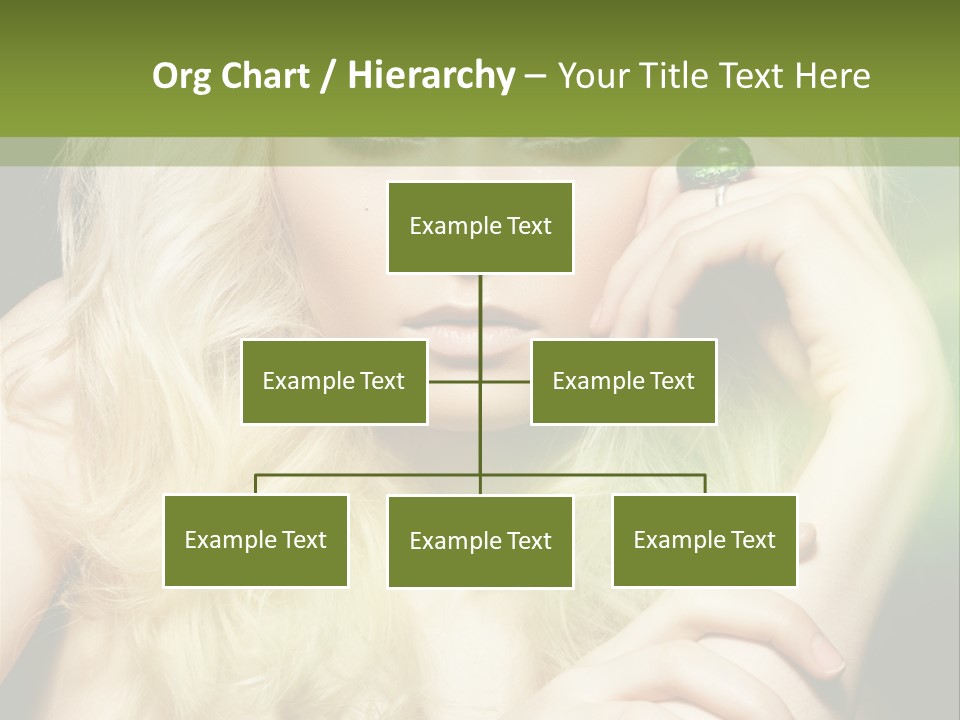 Femininity Dark Shadows PowerPoint Template