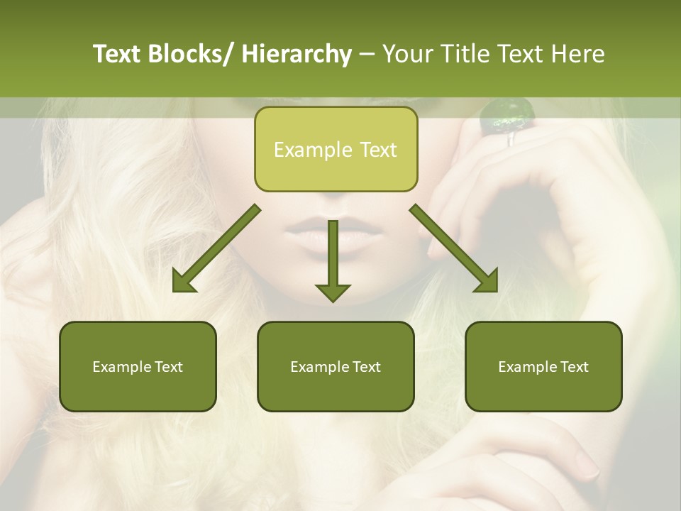 Femininity Dark Shadows PowerPoint Template