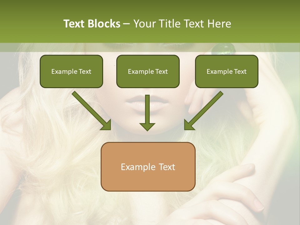 Femininity Dark Shadows PowerPoint Template