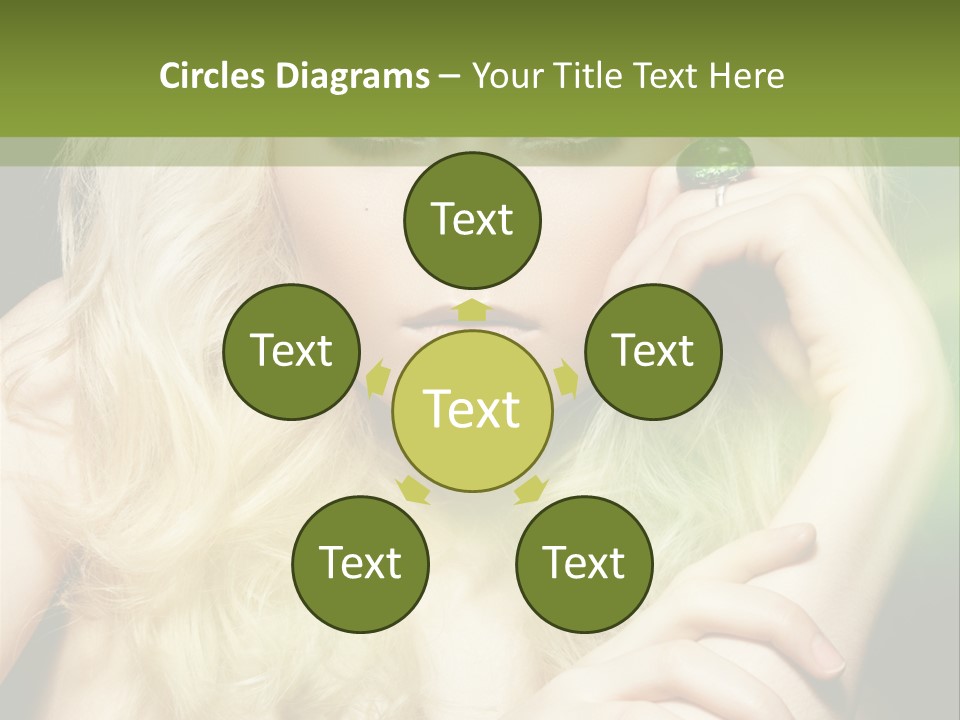 Femininity Dark Shadows PowerPoint Template