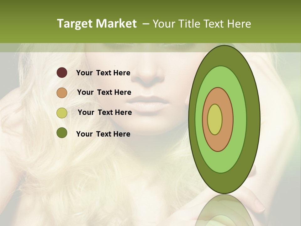 Femininity Dark Shadows PowerPoint Template