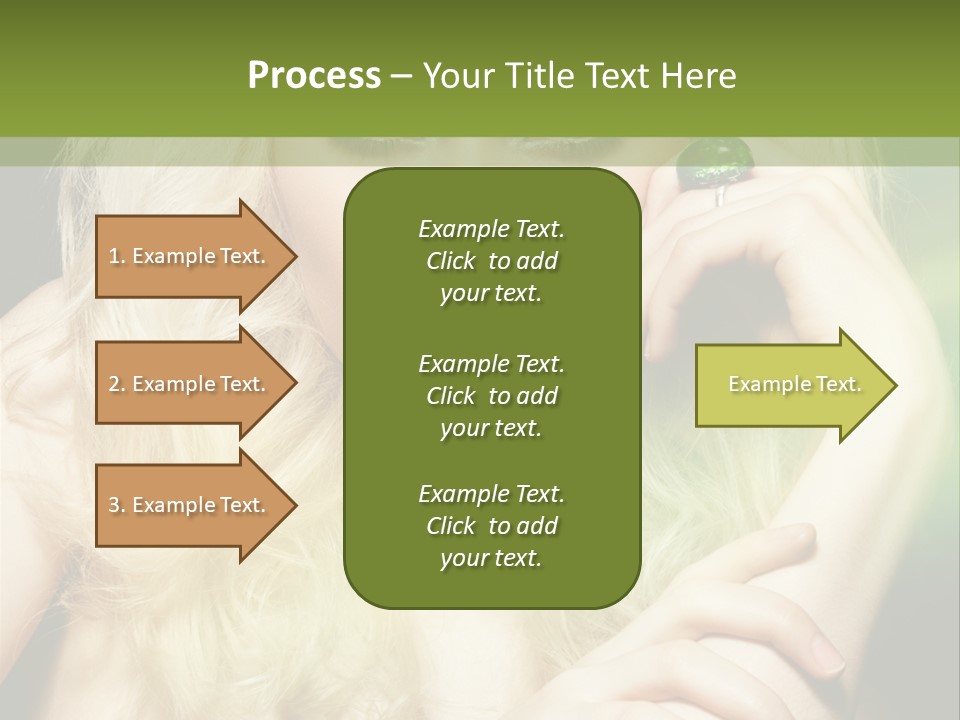 Femininity Dark Shadows PowerPoint Template