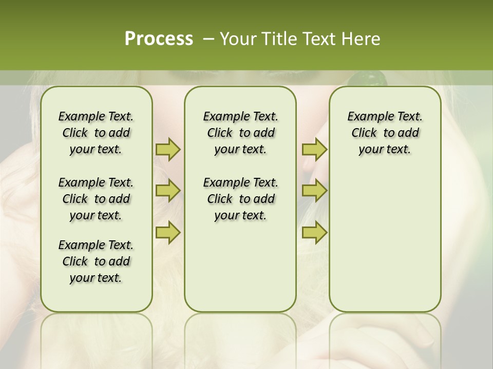 Femininity Dark Shadows PowerPoint Template