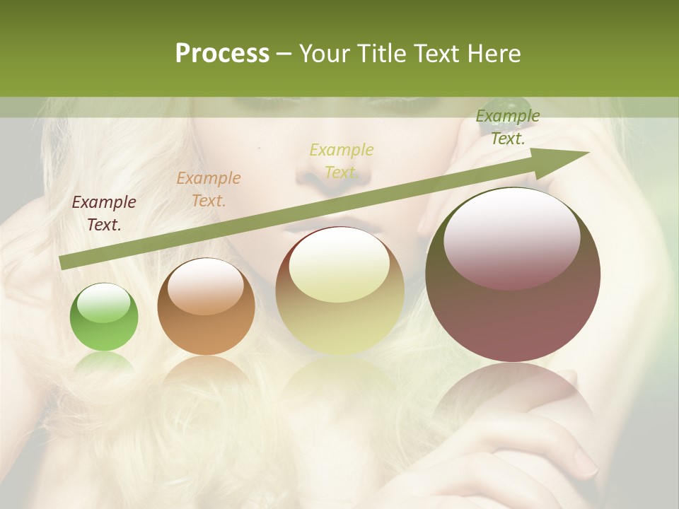 Femininity Dark Shadows PowerPoint Template