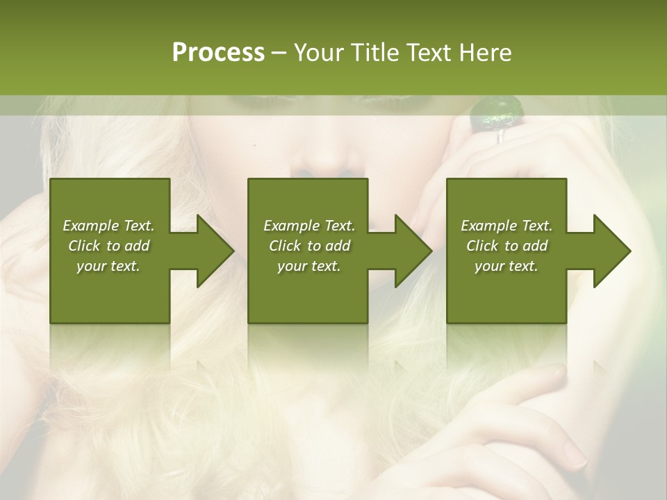 Femininity Dark Shadows PowerPoint Template