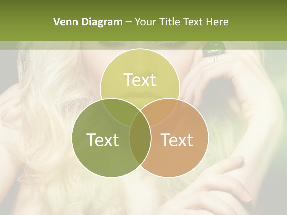 Femininity Dark Shadows PowerPoint Template