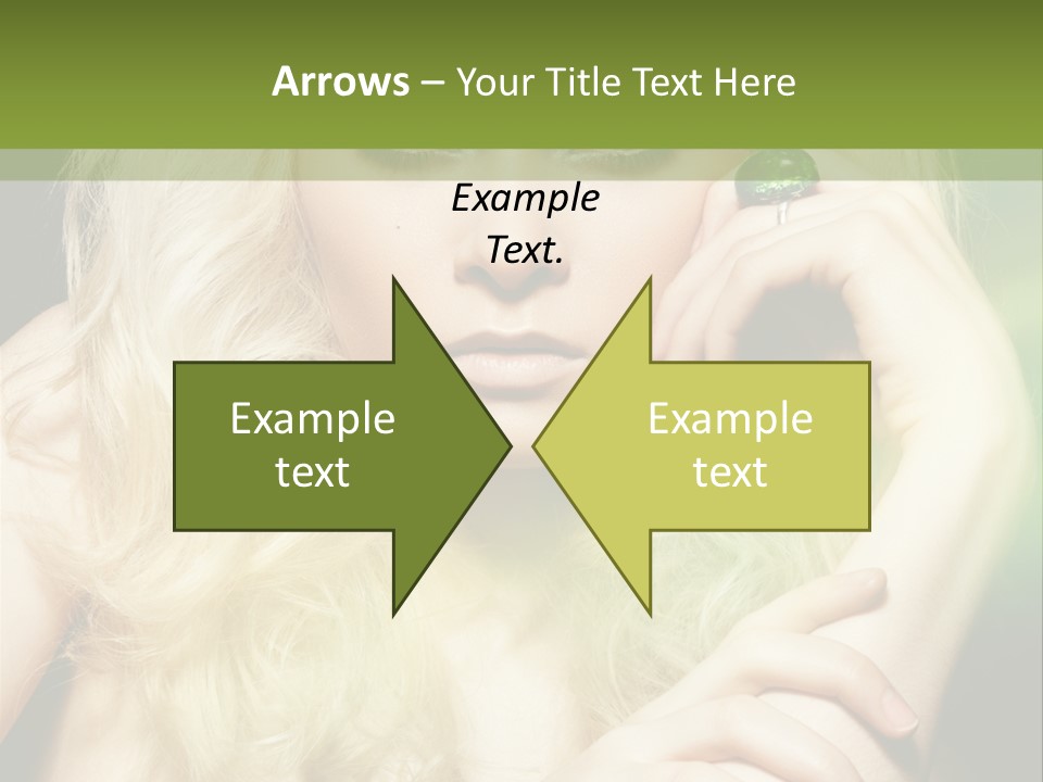 Femininity Dark Shadows PowerPoint Template