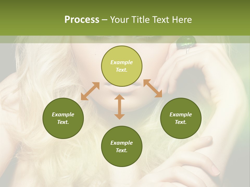 Femininity Dark Shadows PowerPoint Template