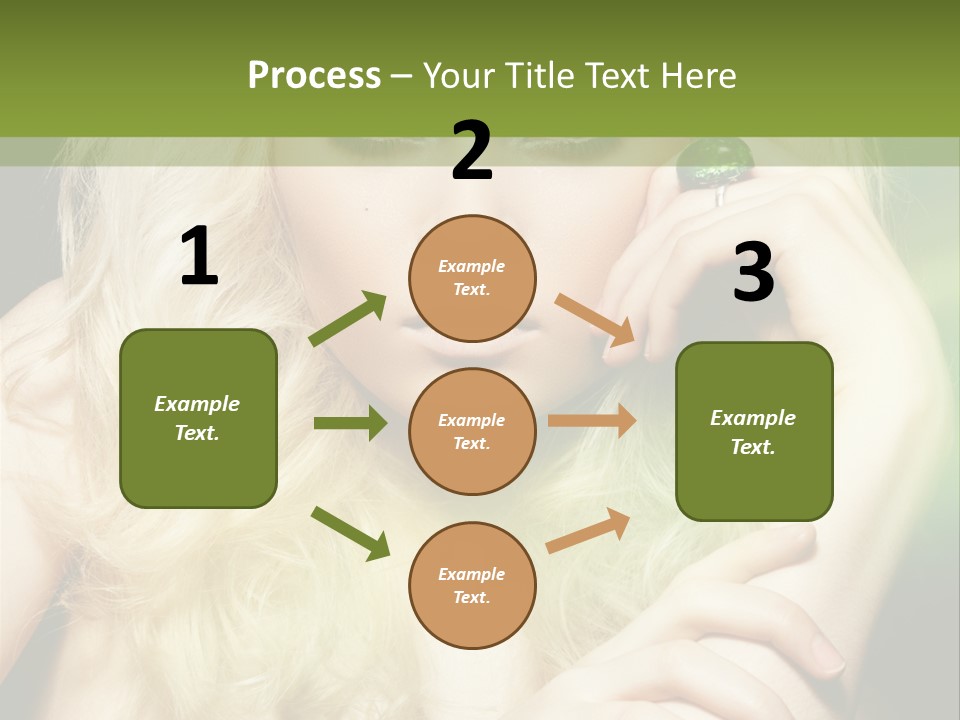 Femininity Dark Shadows PowerPoint Template