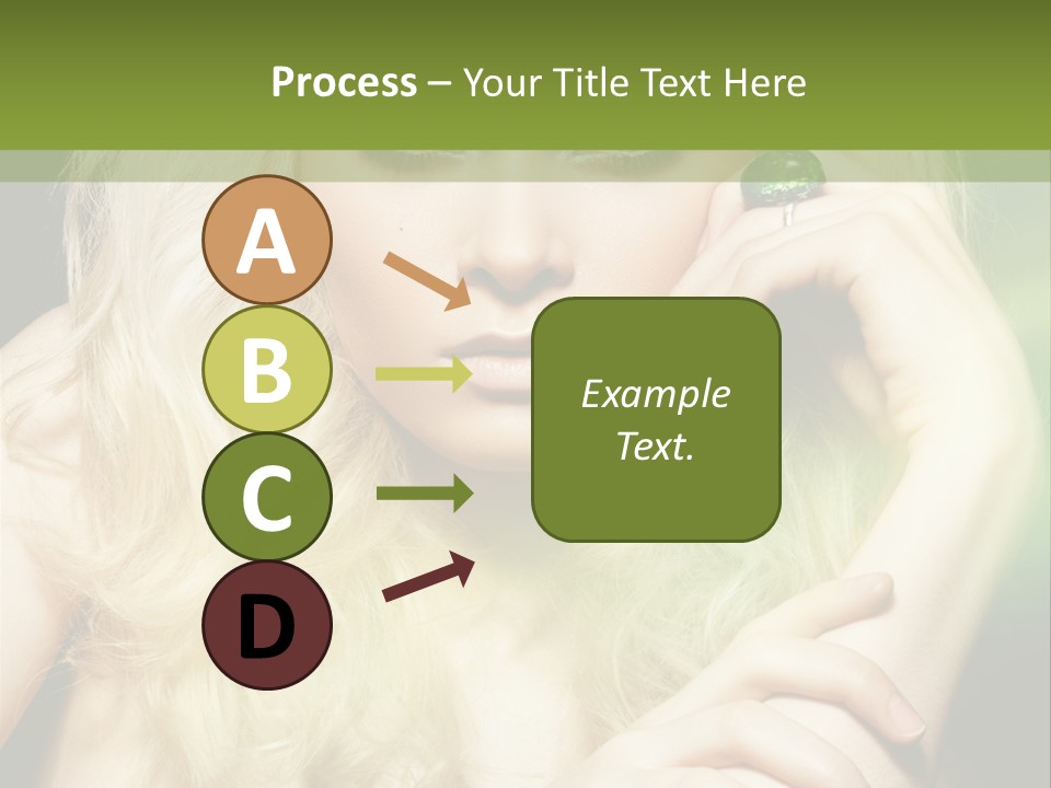 Femininity Dark Shadows PowerPoint Template