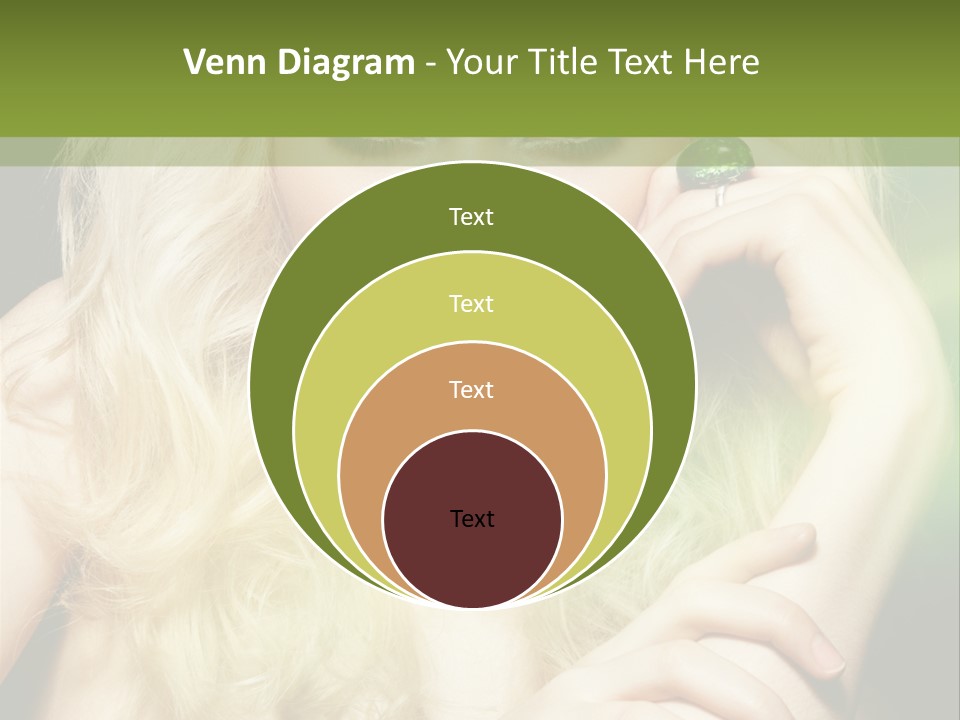 Femininity Dark Shadows PowerPoint Template