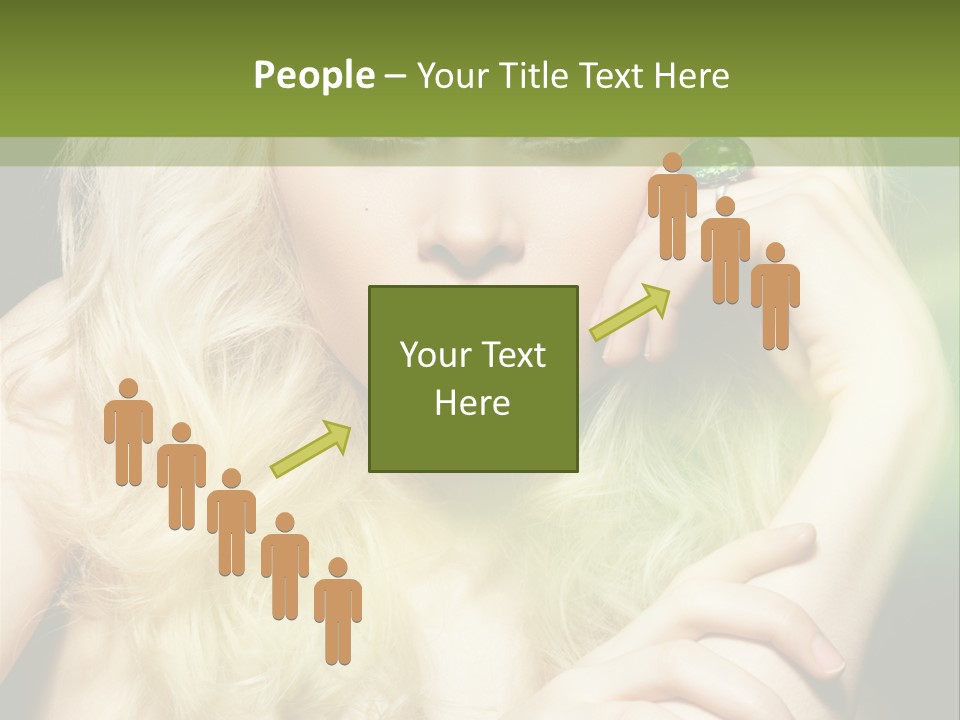 Femininity Dark Shadows PowerPoint Template