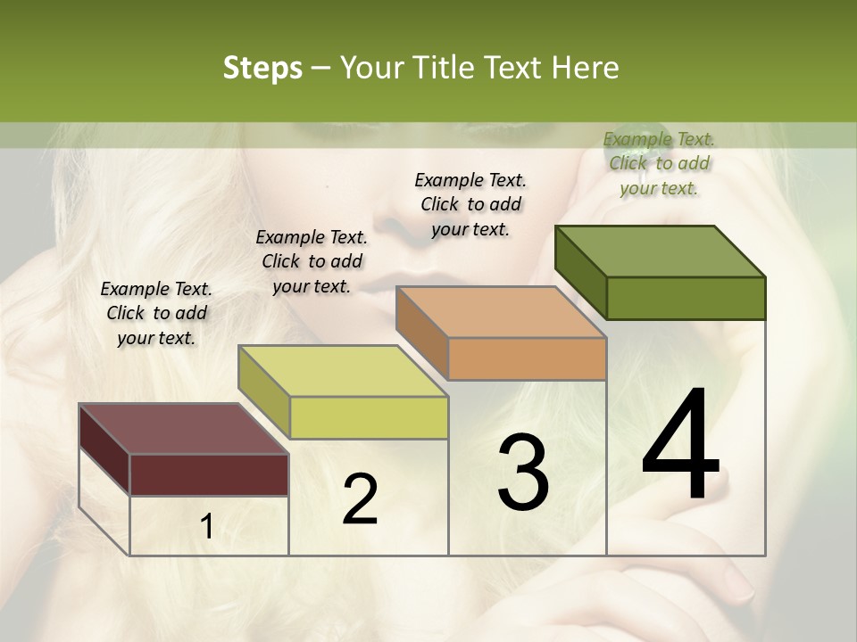 Femininity Dark Shadows PowerPoint Template