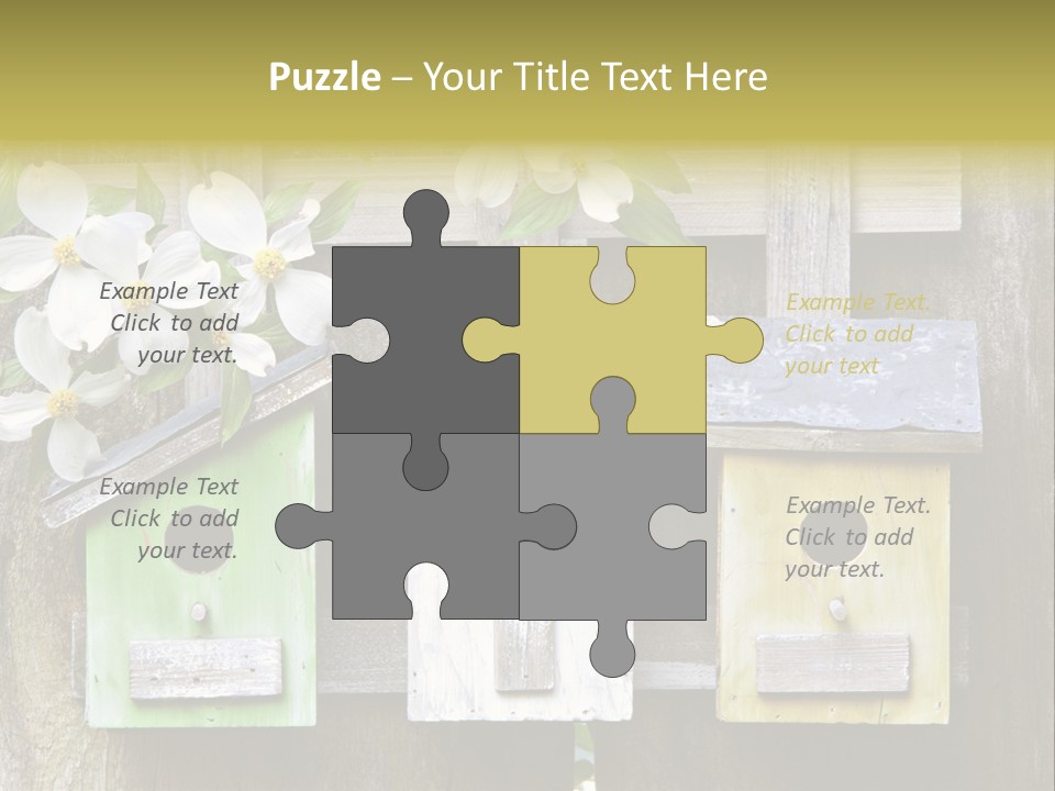 Habitat Rustic Container PowerPoint Template