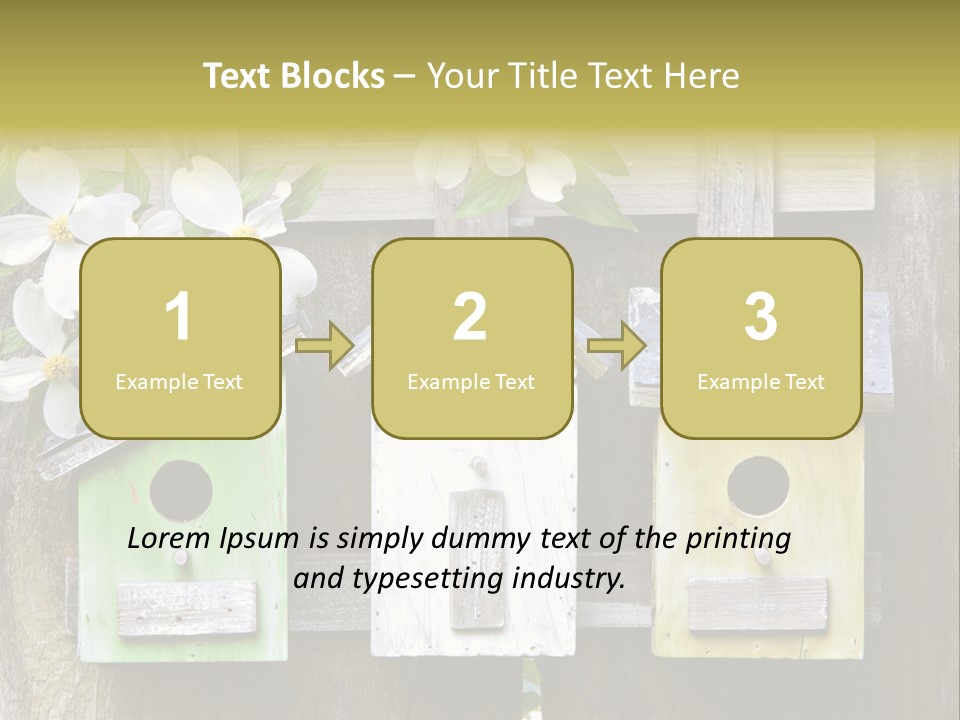 Habitat Rustic Container PowerPoint Template